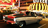 Video and Feature Story: Larry Larson’s 6-Second Drag Week Nova Cruising the Vegas Strip
